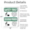 Signmission Safety Culture Sign, 18 in Width, Plastic, Rectangle, Bilingual OS-2PACK-SF-P-1824-L-10825 - alternate 2